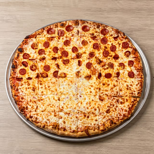 28" Giant with 1 Topping.