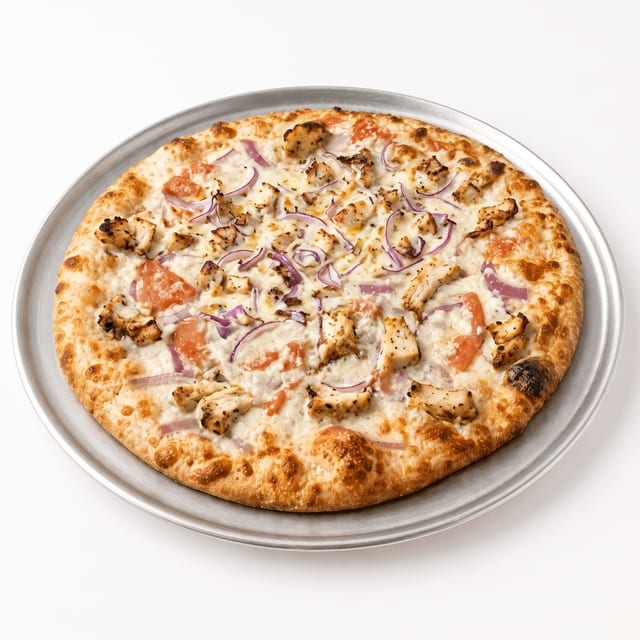 Chicken Bacon Ranch Pizza.