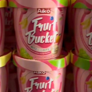 Viral Fruit Bucket Ice Cream