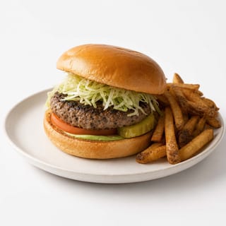 Cheeseburger with Fries